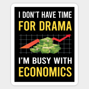 Busy With Economics Economy Economist Sticker