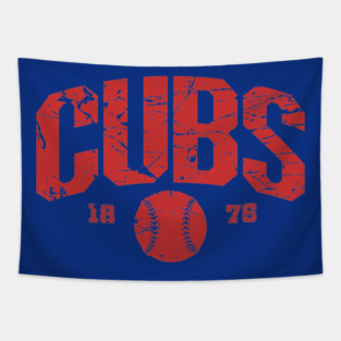 Baseball Cubs Tapestry
