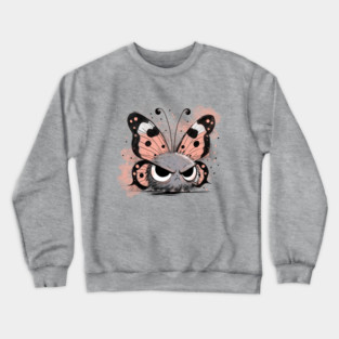 Grumpy Butterfly Crewneck Sweatshirt