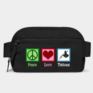 Peace Love Tattoos Bag