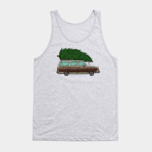 On the Way to Christmas - car only Tank Top