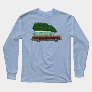 On the Way to Christmas - car only Long Sleeve T-Shirt