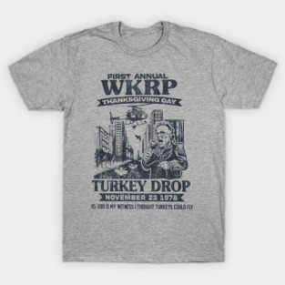WKRP TURKEY DROP 1978 T-Shirt