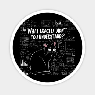 What Exactly Didn’t You Understand? Funny Science Geek Nerd Magnet