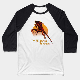 Wing-ed Serpent Baseball T-Shirt