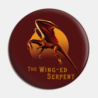 Wing-ed Serpent Pin