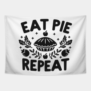 Eat Pie Repeat Tapestry