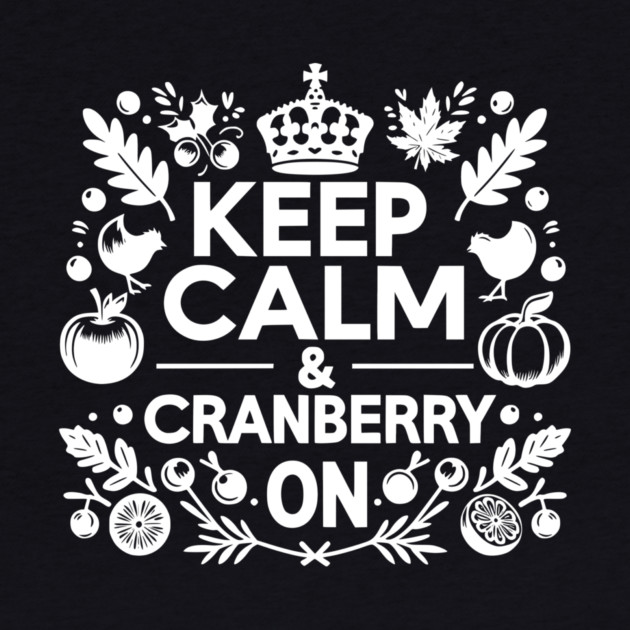 Keep Calm and Cranberry On by Frank Ring