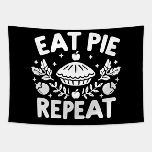Eat Pie Repeat Tapestry