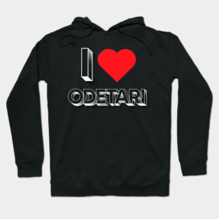 I Love Odetari Hoodie