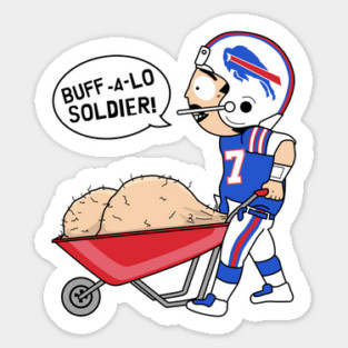 Buffalo Soldier Sticker