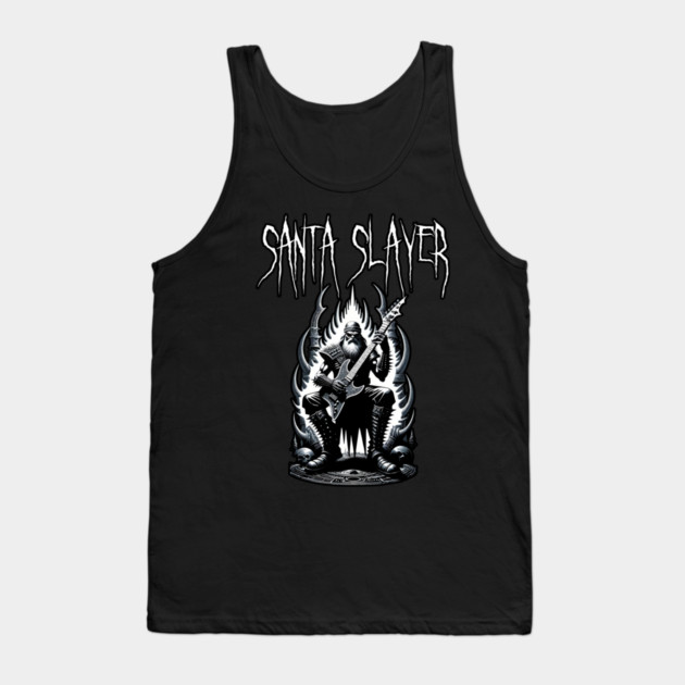 Santa Slayer Tank Top by Grave Digs