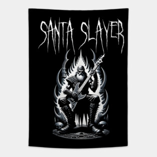 Santa Slayer Tapestry