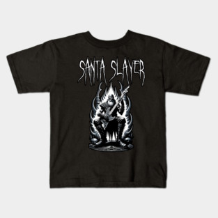 Santa Slayer Kids T-Shirt