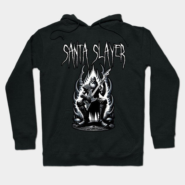 Santa Slayer Hoodie by Grave Digs