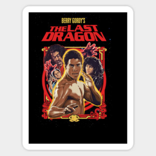 THE LAST DRAGON 1985 Sho'nuff Bruce Leeroy Sticker