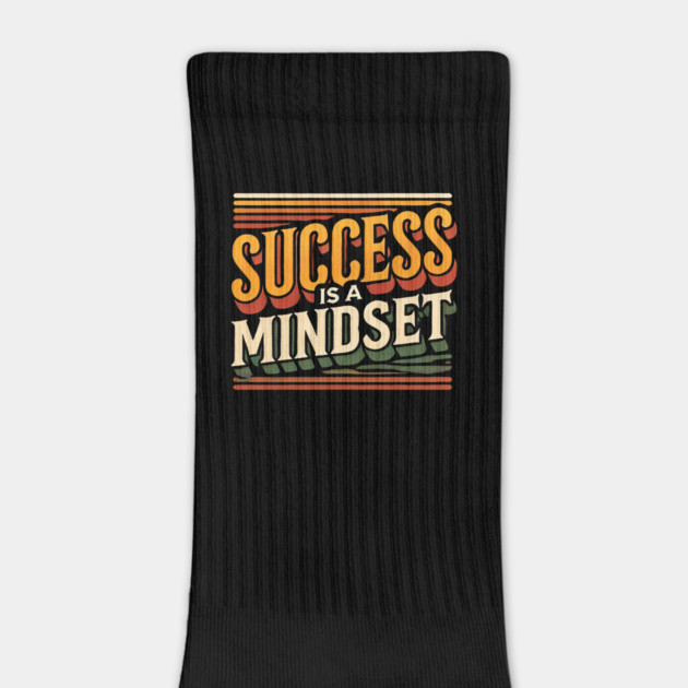 Success is a Mindset, Motivational Quote by logiamerch