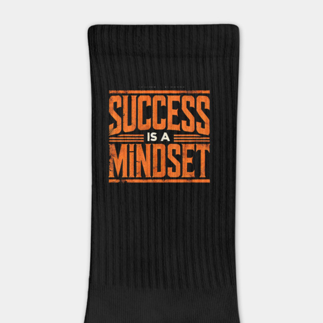 Success is a Mindset, Motivational Quote by logiamerch