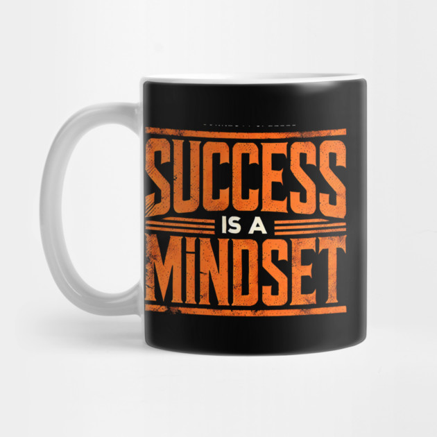Success is a Mindset, Motivational Quote by logiamerch