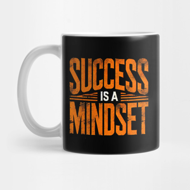 Success is a Mindset, Motivational Quote by logiamerch