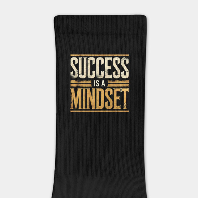 Success is a Mindset, Motivational Quote by logiamerch