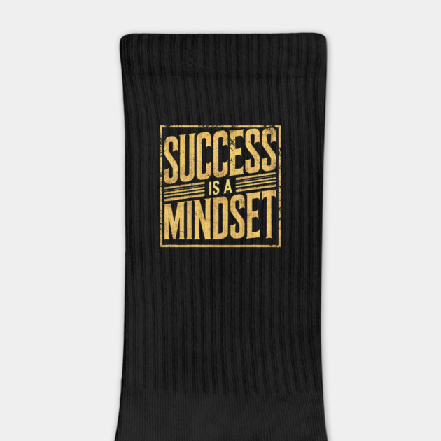 Success is a Mindset, Motivational Quote by logiamerch
