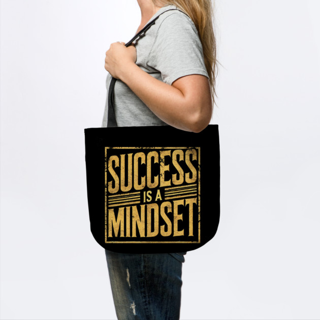 Success is a Mindset, Motivational Quote by logiamerch