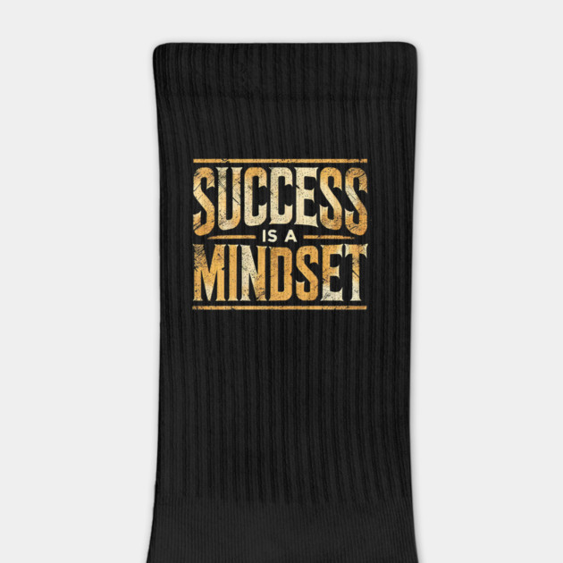 Success is a Mindset, Motivational Quote by logiamerch