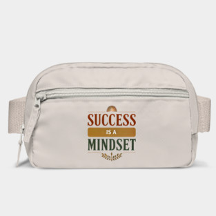 Success is a Mindset, Motivational Quote Bag