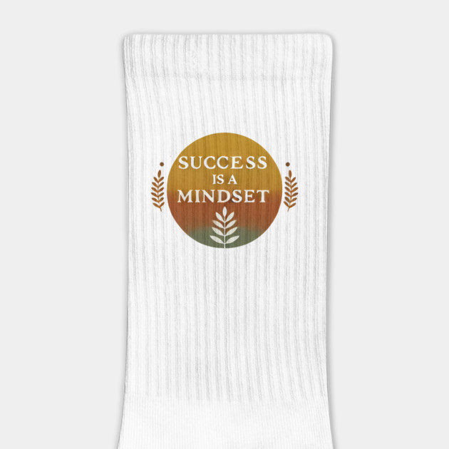 Success is a Mindset, Motivational Quote by logiamerch