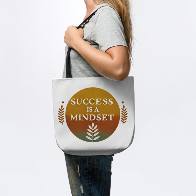 Success is a Mindset, Motivational Quote by logiamerch
