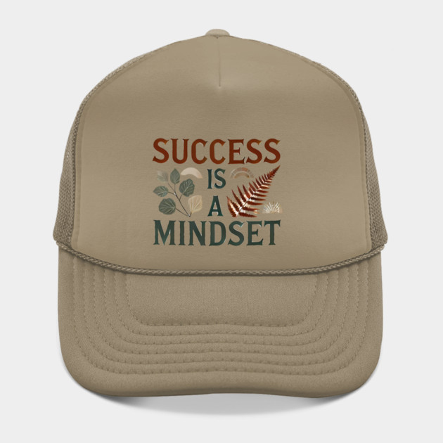 Success is a Mindset, Motivational Quote by logiamerch