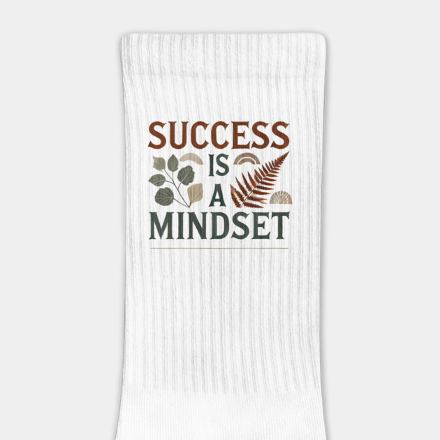 Success is a Mindset, Motivational Quote by logiamerch