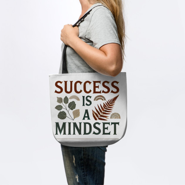 Success is a Mindset, Motivational Quote by logiamerch