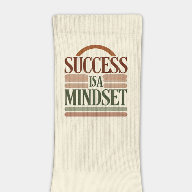 Success is a Mindset, Motivational Quote by logiamerch