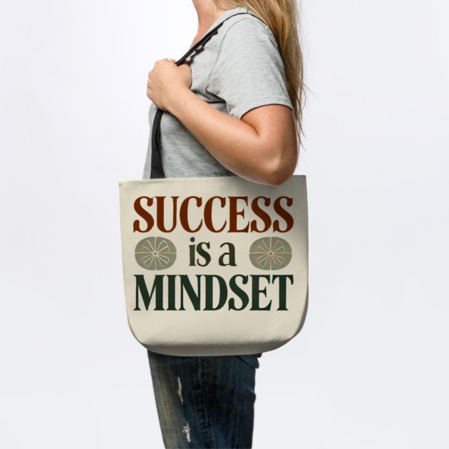 Success is a Mindset, Motivational Quote by logiamerch