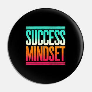 Success is a Mindset, Motivational Quote Pin