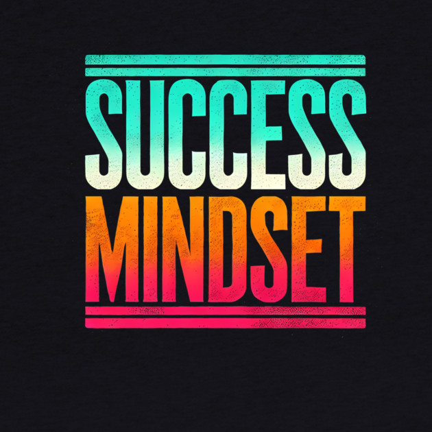 Success is a Mindset, Motivational Quote by logiamerch