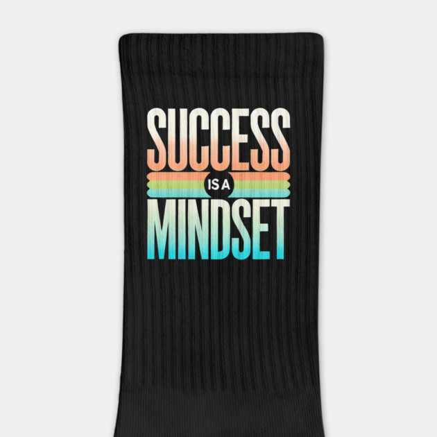 Success is a Mindset, Motivational Quote by logiamerch
