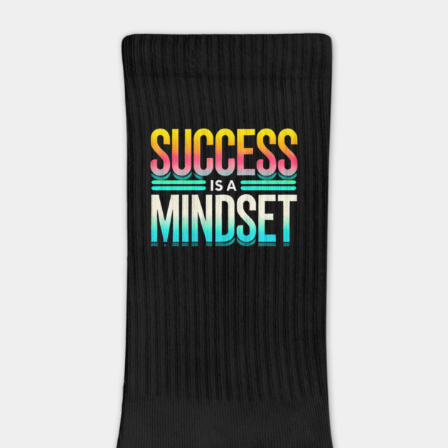Success is a Mindset, Motivational Quote by logiamerch
