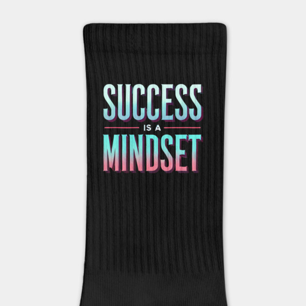 Success is a Mindset, Motivational Quote by logiamerch