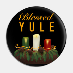 Blessed yule Pin