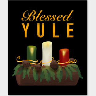 Blessed yule Posters and Art