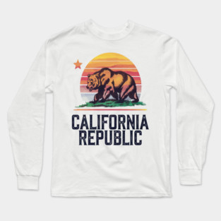 California Republic Long Sleeve T-Shirt