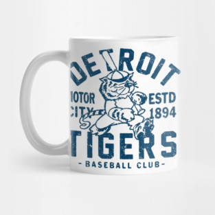 Detroit Tigers Retro Mug