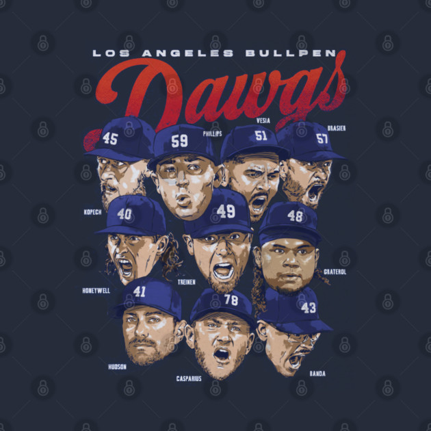 Los Angeles D Bullpen Dawgs by Jesse Gorrell