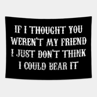 Tombstone Movie Quote Tapestry