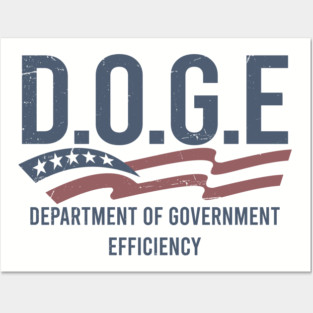 DOGE Department Of Government Efficiency Posters and Art