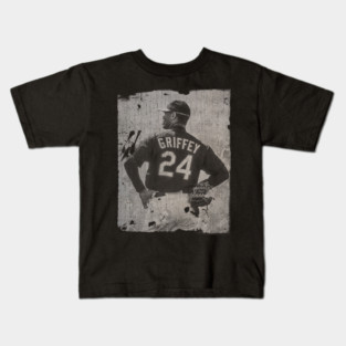 ken griffey Jr 24 Vintage Kids T-Shirt