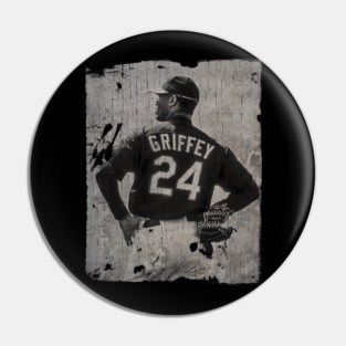 ken griffey Jr 24 Vintage Pin